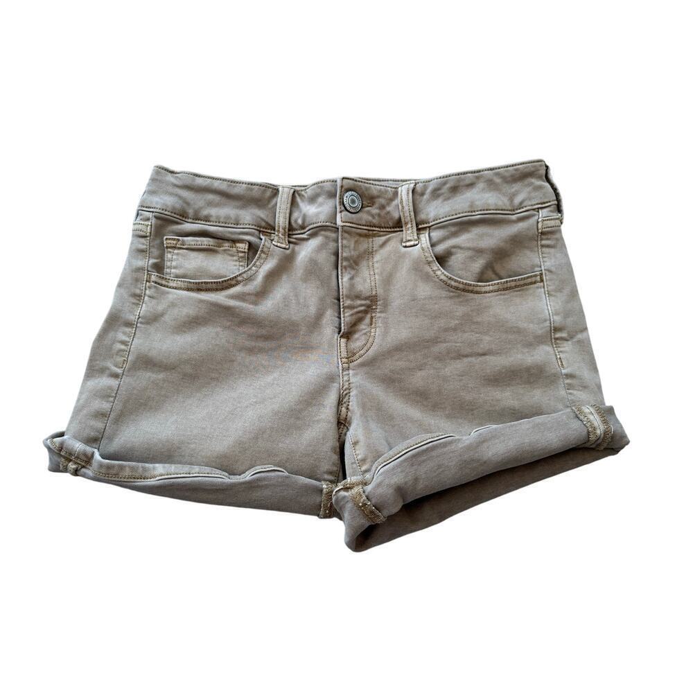 American Eagle Outfitters, Khaki/Twill, size womens 8, Super stretch